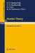 Number Theory: A Seminar Held at the Graduate School and University Center of the City University of New York 1983-84 by David V. Chudnovsky, Gregory V. Chudnovsky, Harvey Cohn