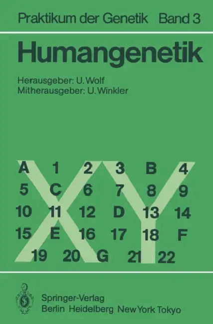 Humangenetik by Ulrich Winkler, Ulrich Wolf, K. Bender