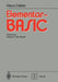 Elementar-Basic: Einführung Und Norm Din 66 284 by Klaus Däßler