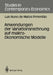 Anwendungen Der Variationsrechnung Auf Makroökonomische Modelle by Luis N. De Matos Pimentao