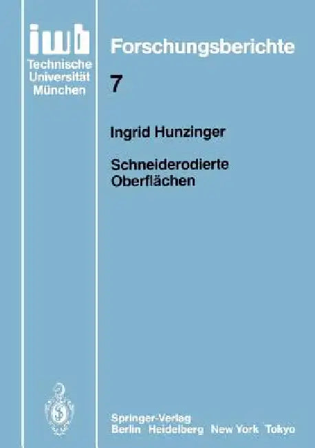 Schneiderodierte Oberflächen by Ingrid Hunzinger