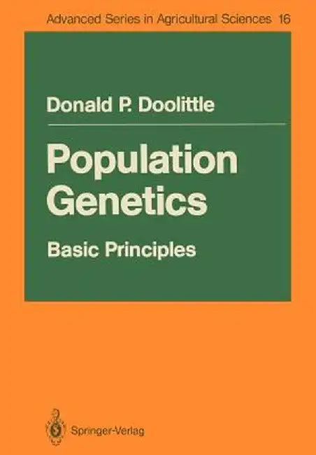 Population Genetics:: Basic Principles by Donald P. Doolittle