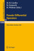 Pseudo-Differential Operators: Proceedings of a Conference, held in Oberwolfach, February 2-8, 1986 by Heinz O. Cordes/Bernhard Gramsch