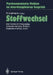 Stoffwechsel: Der Kranke Mit Adipositas, Anorexia Nervosa, Bulimie, Diabetes Mellitus, Gicht by Rudolf Klußmann