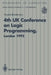 Alpuk92: Proceedings of the 4th UK Conference on Logic Programming, London, 30 March - 1 April 1992 by Krysia Broda