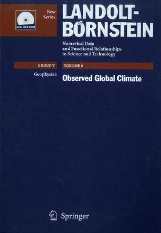 Observed Global Climate by Michael Hantel