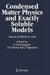 Condensed Matter Physics and Exactly Soluble Models: Selecta of Elliott H. Lieb by Elliott H. Lieb