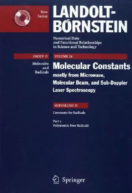 Polyatomic Free Radicals by J. M. Brown