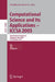 Computational Science and Its Applications - ICCSA 2005: International Conference, Singapore, May 9-12, 2005, Proceedings, Part I by Osvaldo Gervasi