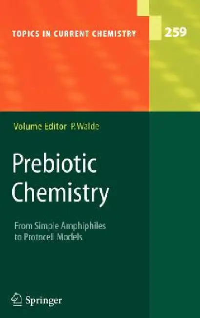 Prebiotic Chemistry: From Simple Amphiphiles to Protocell Models by Peter Walde