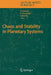 Chaos and Stability in Planetary Systems by Rudolf Dvorak