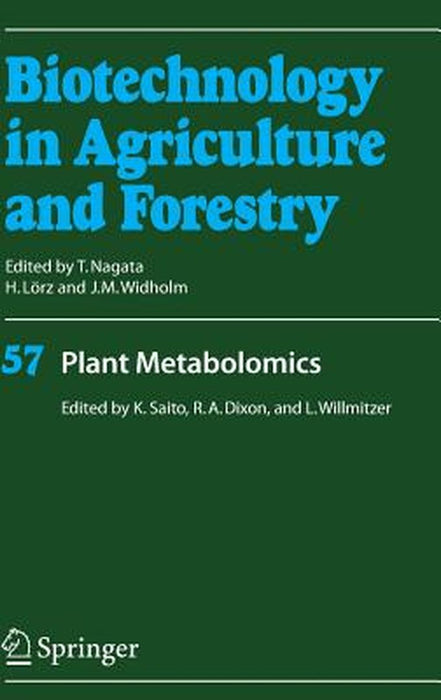 Plant Metabolomics by Kazuki Saito