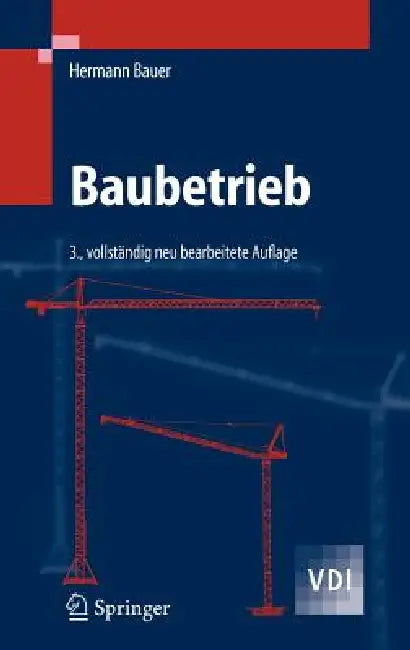 Baubetrieb by Hermann Bauer