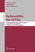 Performability Has Its Price: 5th International Workshop on Internet Charging and Qos Technologies, Icqt 2006, St. Malo, France, June 27, 2006, Proc by Burkhard Stiller