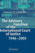 The Advisory Function of the International Court of Justice 1946 - 2005 by Mahasen Mohammad Aljaghoub