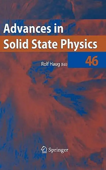 Advances in Solid State Physics 46 by Rolf Haug