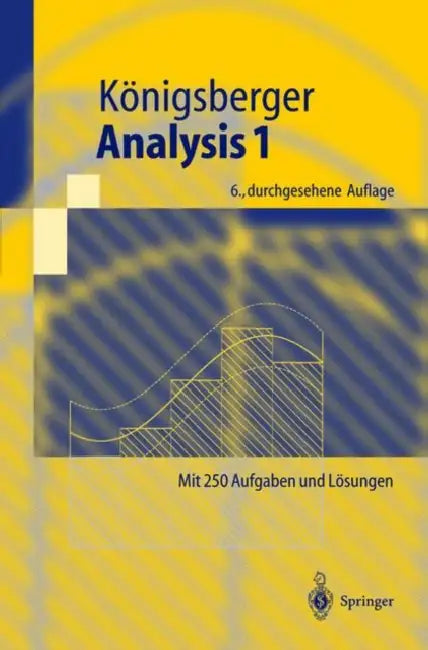 Analysis 1 by Konrad Königsberger