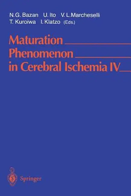 Maturation Phenomenon in Cerebral Ischemia IV: Apoptosis And/Or Necrosis, Neuronal Recovery vs. Death, and Protection Against Infarction by N. G. Bazan