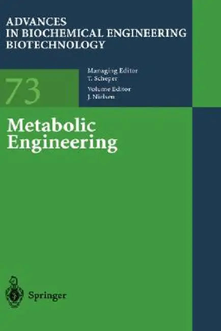 Metabolic Engineering by Jens Nielsen