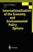 Internationalization of the Economy and Environmental Policy Options by Paul J. J. Welfens