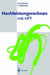 Hochleistungsrechnen Mit Hpf by W. Gansterer, C. Überhuber
