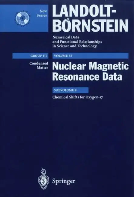 Chemical Shifts for Oxygen-17 by H. Duddeck, G. Toth, A. Simon