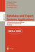 Database and Expert Systems Applications: 12th International Conference, Dexa 2001 Munich, Germany, September 3-5, 2001 Proceedings by Heinrich C. Mayr