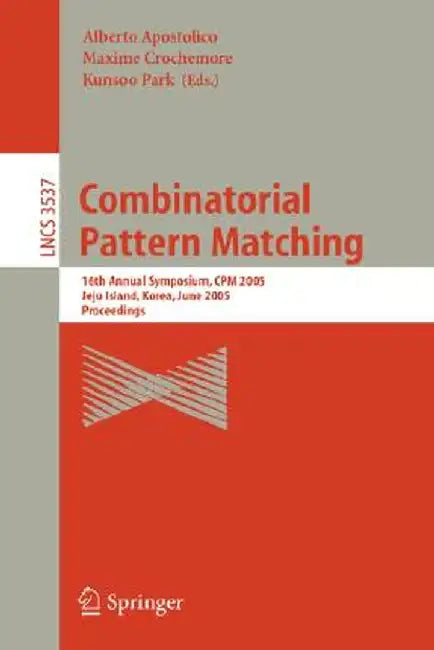 Combinatorial Pattern Matching: 13th Annual Symposium, CPM 2002 Fukuoka, Japan, July 3-5, 2002 Proceedings by Alberto Apostolico