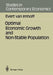 Optimal Economic Growth and Non-Stable Population by Evert Van Imhoff