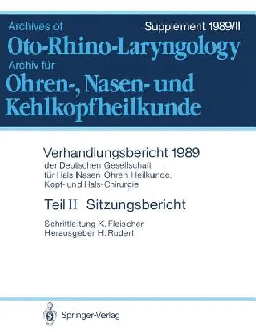 Teil II: Sitzungsbericht by Konrad Fleischer