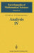 Analysis-Iv: Linear and Boundary Integral Equation by V.G. Mazya, Others
