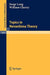 Topics in Nevanlinna Theory by Serge Lang