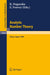 Analytic Number Theory: Proceedings of the Japanese-French Symposium held in Tokyo, Japan, October 10-13, 1988 by Kenji Nagasaka/Etienne Fouvry