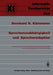 Sprecherunabhängigkeit Und Sprecheradaption: Lösungsansätze Für Das Problem Des Sprecherwechsels Bei Der Automatischen Spracherkennung by Bernhard R. Kämmerer