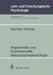 Angewandte Und Experimentelle Neuropsychophysiologie by Michael Trimmel