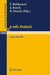 P-Adic Analysis: Proceedings of the International Conference Held in Trento, Italy, May 29-June 2, 1989 by Francesco Baldassari
