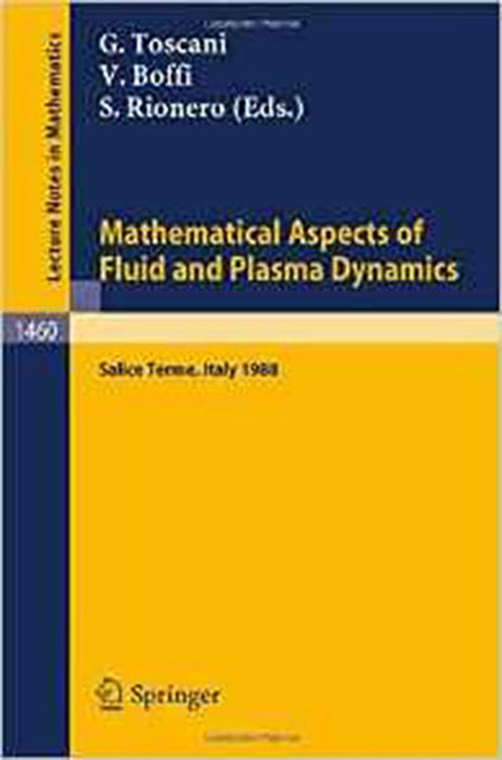 Mathematical Aspects Of Fluid And Plasma Dynamics: Proceedings of an International Workshop held in Salice Terme, Italy, 26-30 September 1988 (Vol. 1460)