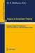 Topics in Invariant Theory: Séminaire d'Algèbre Paul Dubreil Et M.-P. Malliavin 1989-1990 (40éme Année) by Marie-Paule Malliavin