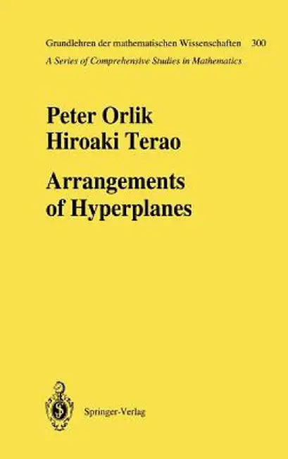 Arrangements of Hyperplanes by Peter Orlik