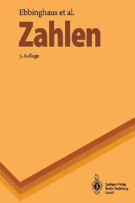 Zahlen by Heinz-Dieter Ebbinghaus, Klaus Lamotke, Hans Hermes