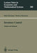 Inventory Control: Models and Methods by Dieter Bartmann