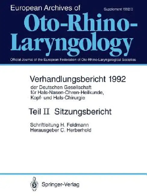 Sitzungsbericht by H. Feldmann, Claus Herberhold