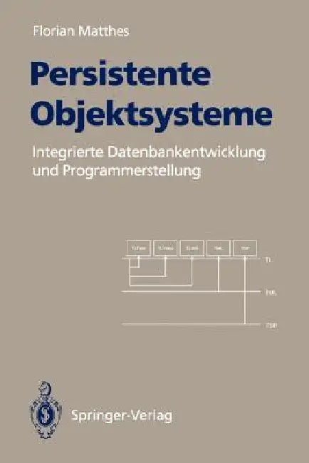 Persistente Objektsysteme: Integrierte Datenbankentwicklung Und Programmerstellung by Florian Matthes