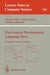 The Generic Development Language Deva by Matthias Weber, Martin Simons, Christine LaFontaine
