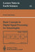 Basic Concepts in Digital Signal Processing for Seismologists by Frank Scherbaum