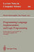 Programming Language Implementation and Logic Programming: 6th International Symposium, Plilp '94, Madrid, Spain, September 14 - 16, 1994. Proceedings by Manuel Hermenegildo, Jaan Penjam