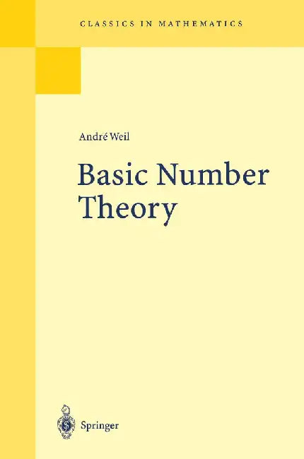 Basic Number Theory by Andre Weil