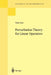 Perturbation Theory for Linear Operators by Tosio Kato