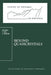 Beyond Quasicrystals: Les Houches, March 7-18, 1994 by Francoise Axel