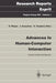 Advances in Human-Computer Interaction: Human Comfort and Security by Silvia Pfleger